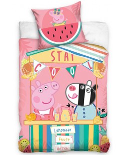 Детски спален комплект Sonne - Peppa Pig Stay Cool, 2 части 